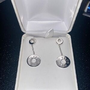 Tiffany & Co 1837 Sterling Silver Earrings